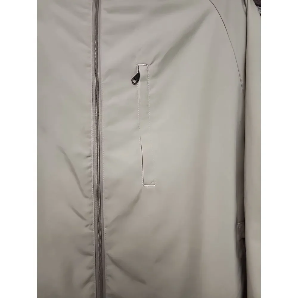 Royal Robbins Men's‎ M Windbreaker Jacket Tan Lightweight Hiking Gorpcore Hooded